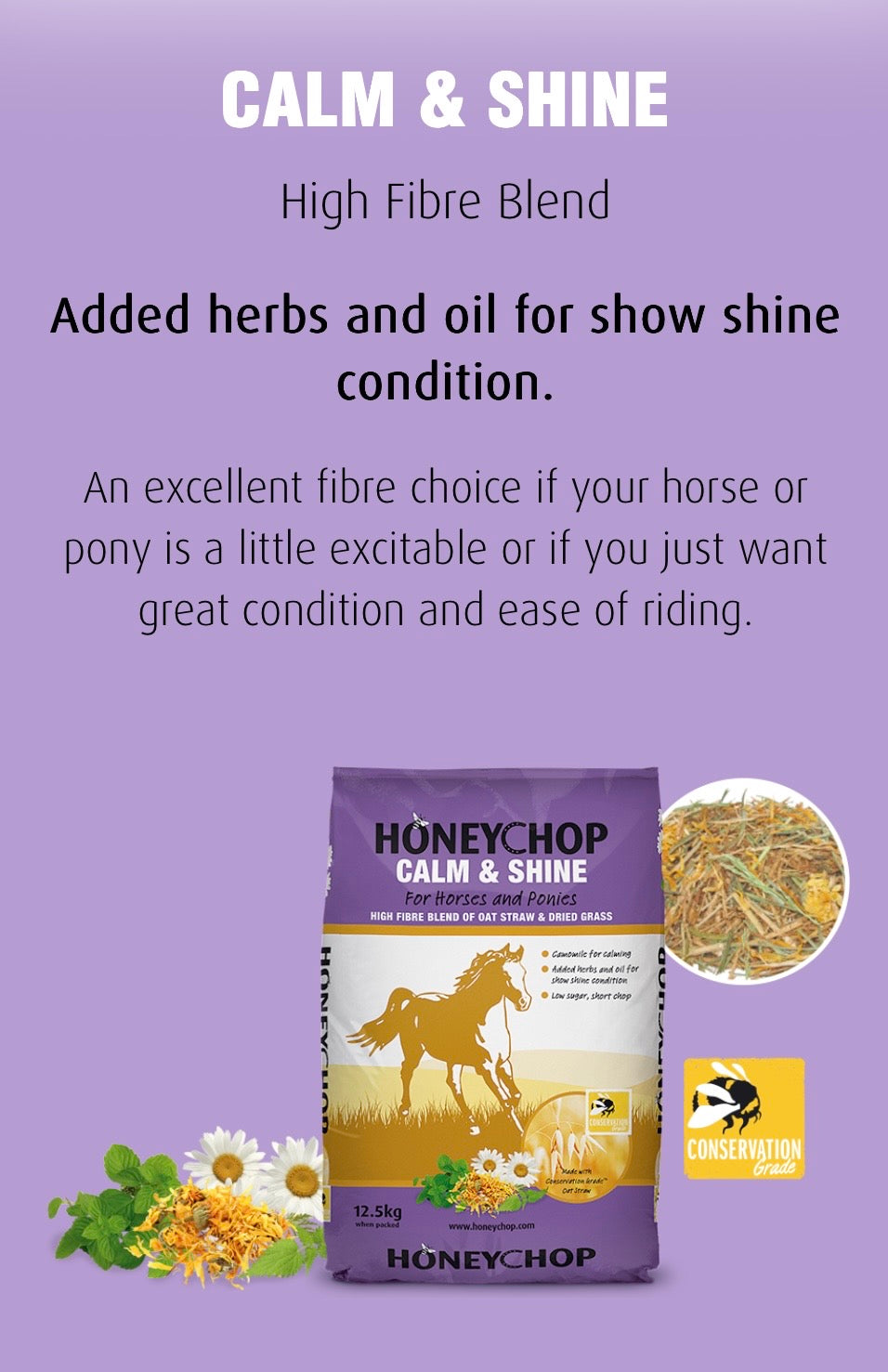 Honeychop Calm & Shine 12.5kg