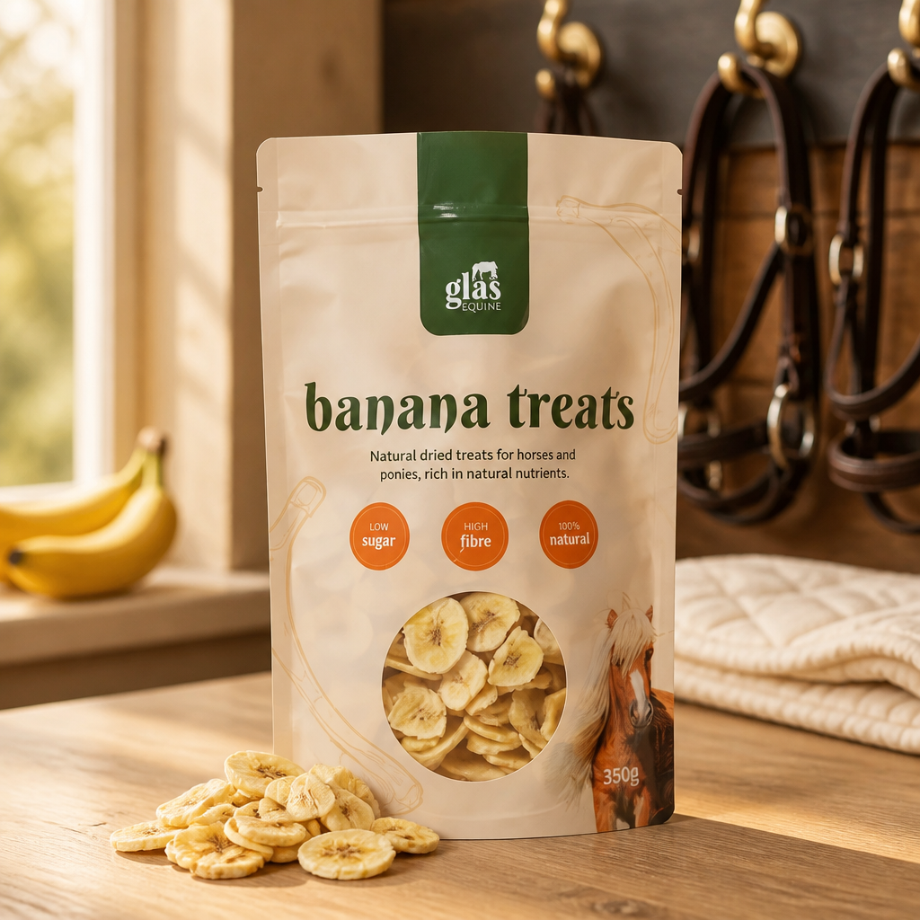 Glas Equine Natural Banana Treats 350g