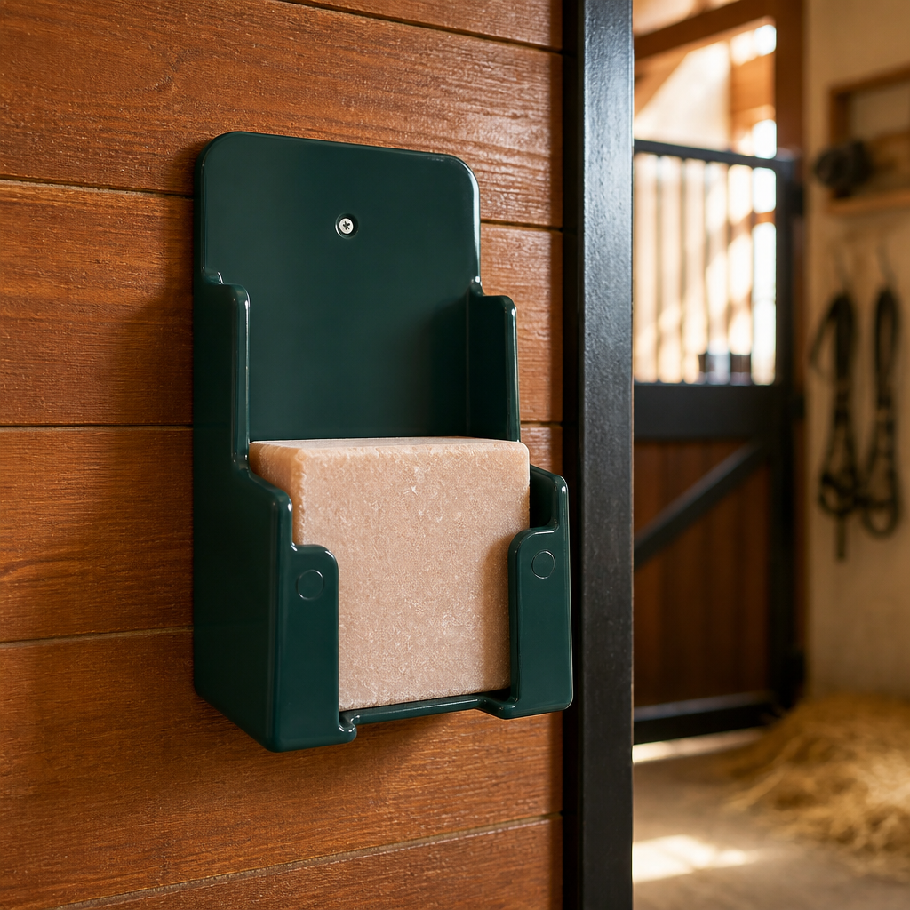 PVC Salt Lick Holder (Black)