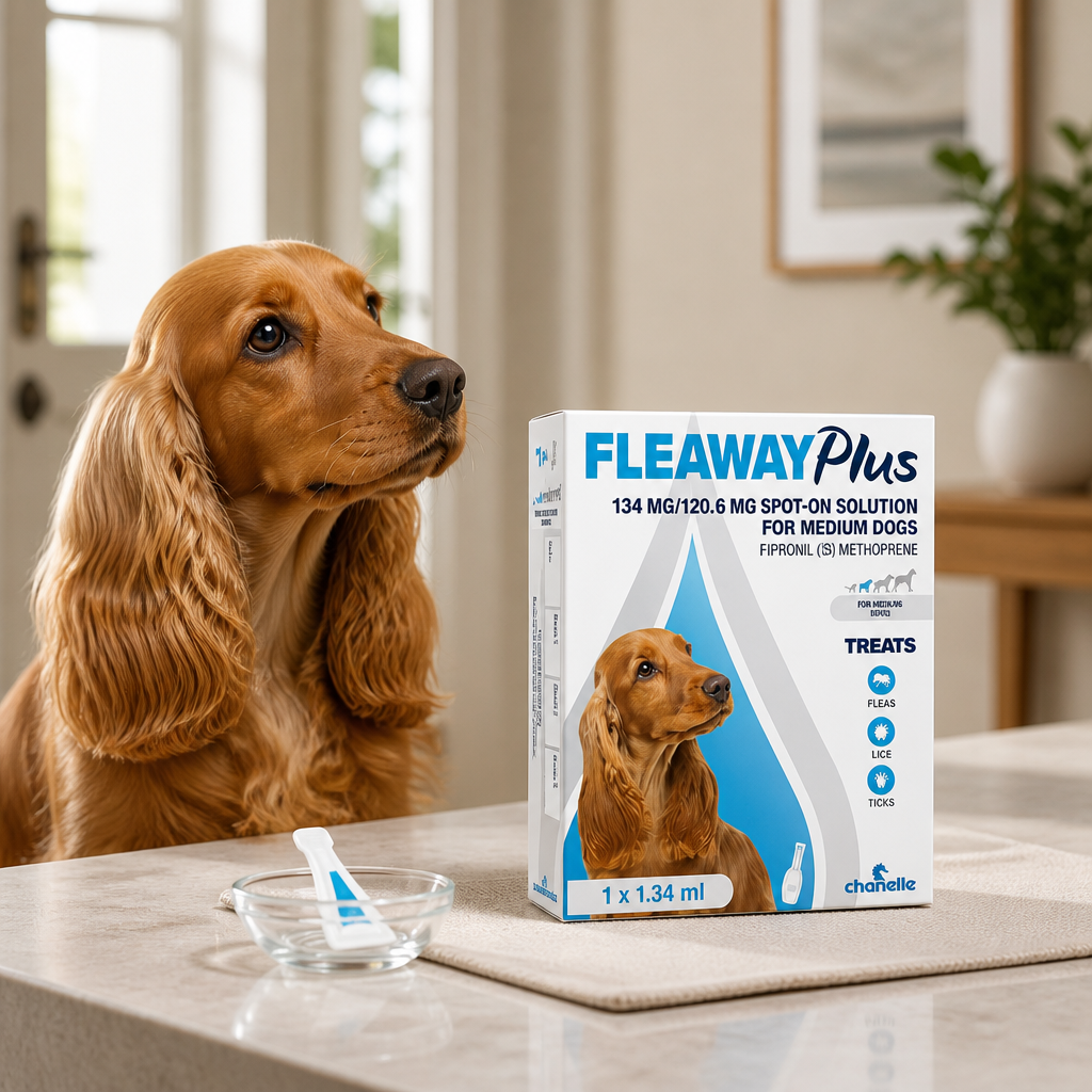 Fleaway plus medium dog 1 pipette