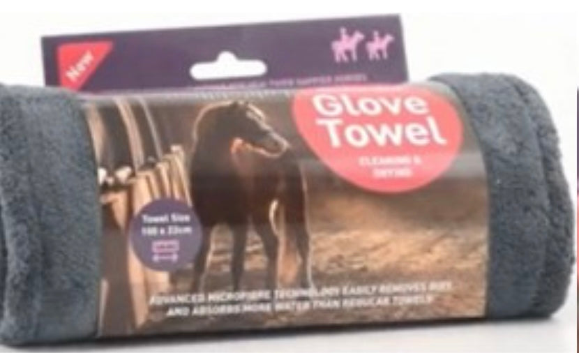 Henry Wag Equine Microfibres Glove Towel