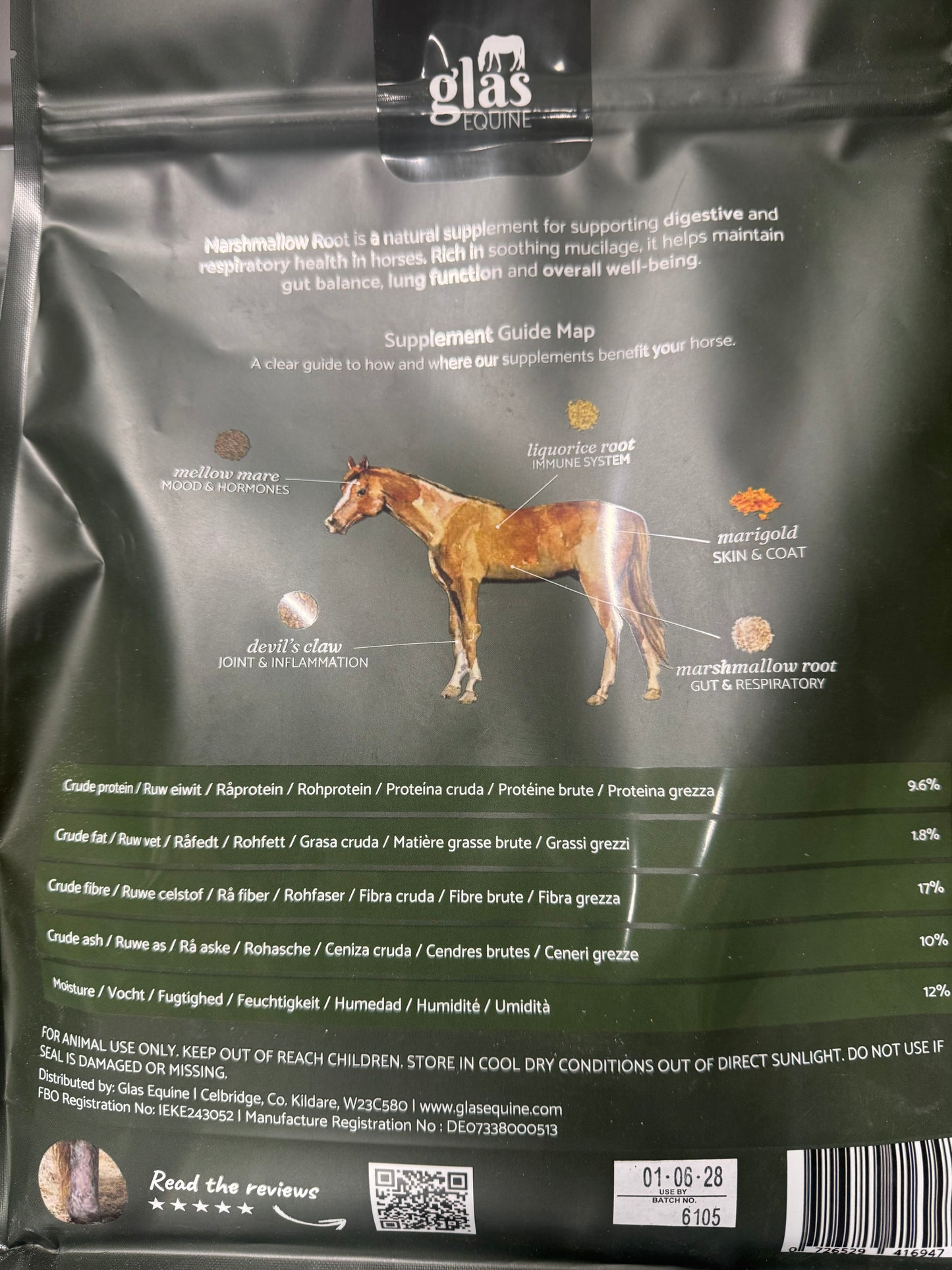 Marshmallow Root Digestive & respiratory support 1kg
