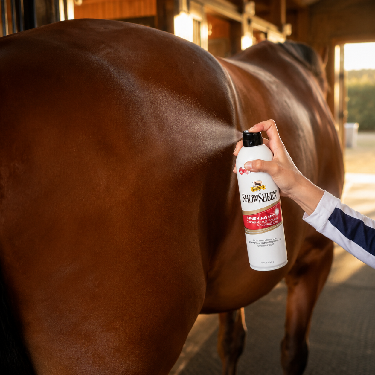 Absorbine Anti-Tangle ShowSheen finishing mist 444ml
