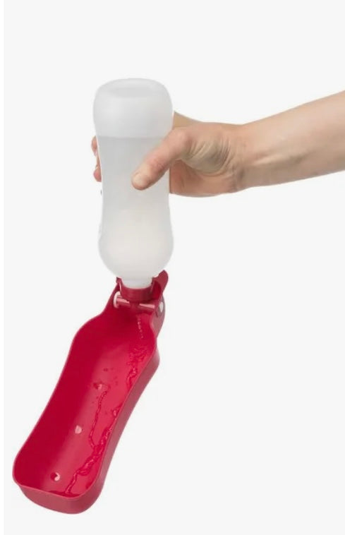 Trixie Travel water bottle with bowl 250ml