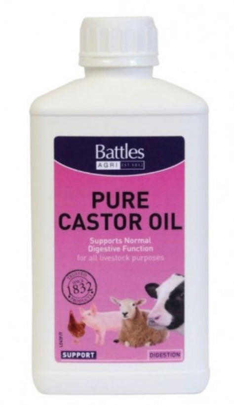 Battles Pure Castor Oil 500ml