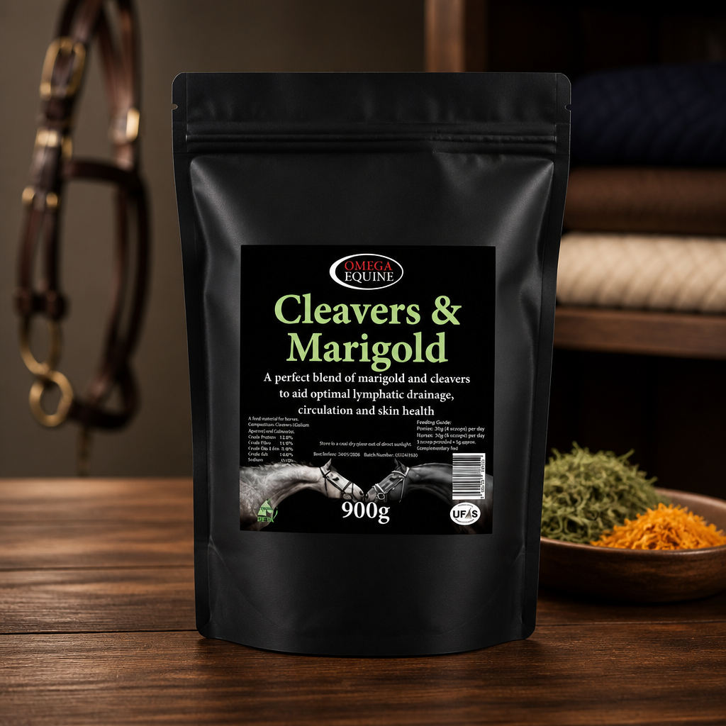 Omega Equine Cleavers & Marigold 900g