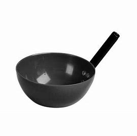 Stubbs steel handle round scoop