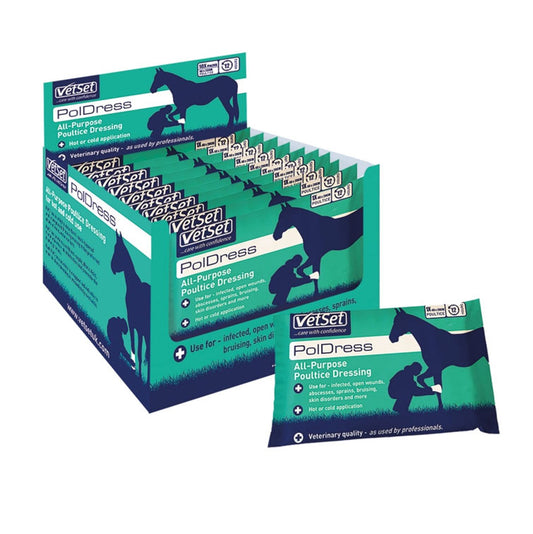 VetSet Poldress Poultice single sachet