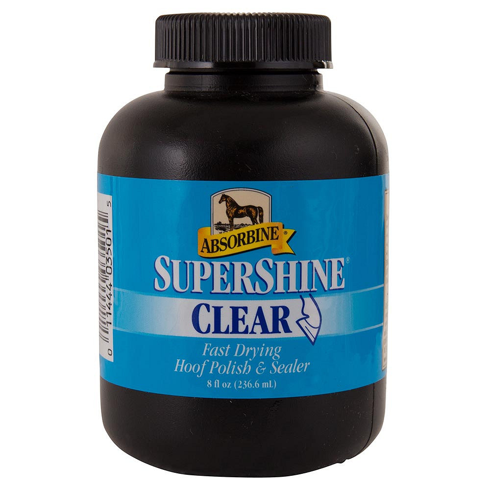 Absorbine Hoof Polish Supershine 236ml ( CLEAR )
