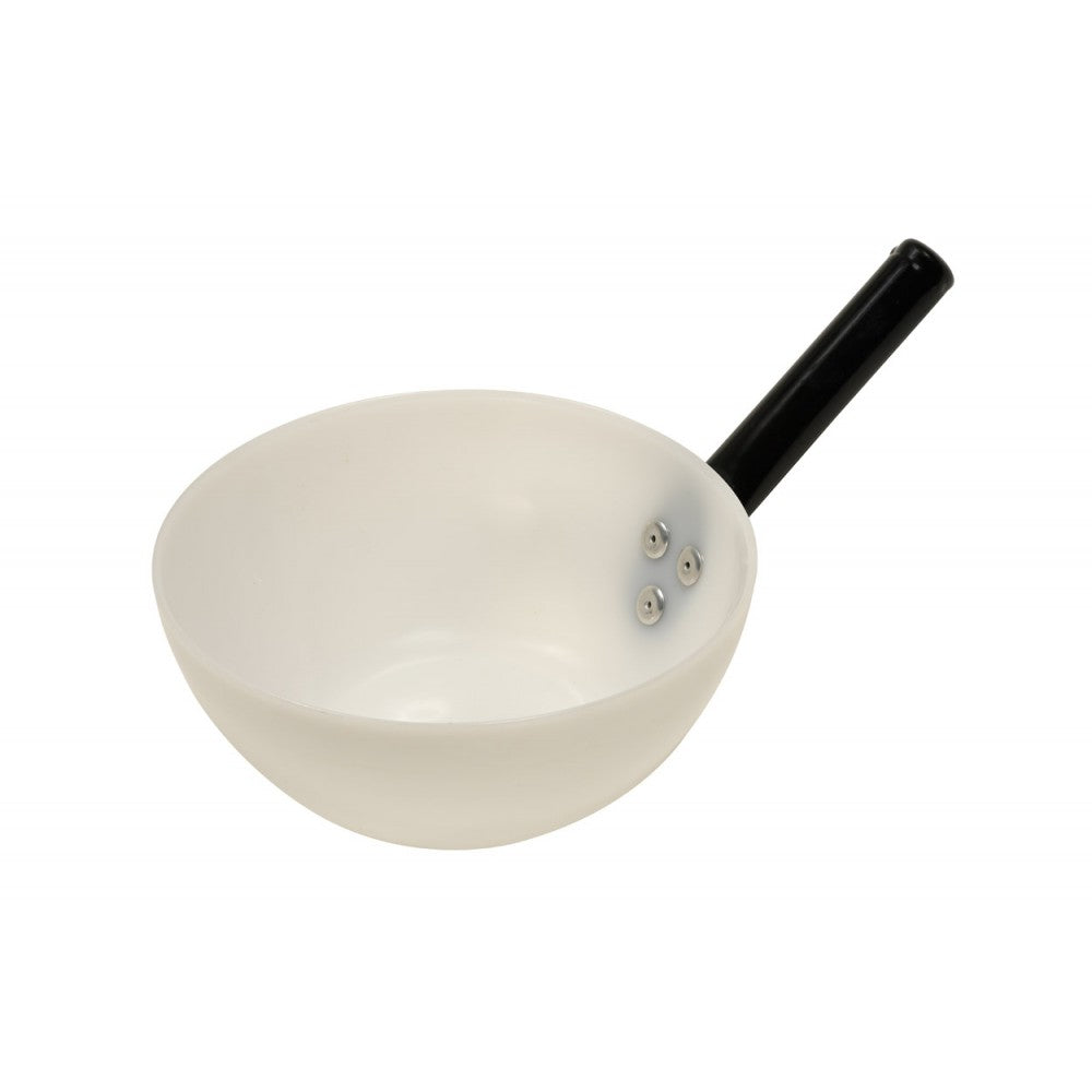 Stubbs steel handle round scoop