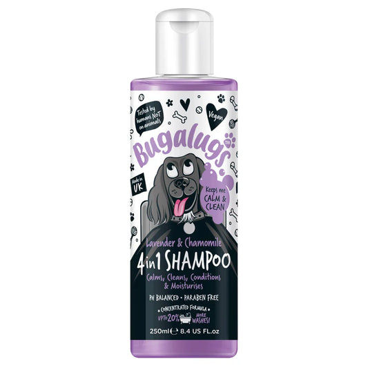 Bugalugs 4 in 1 shampoo lavender & chamomile