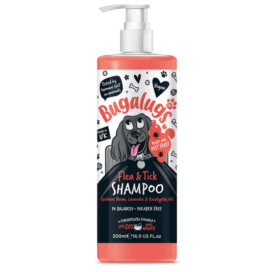 Bugalugs flea & tick shampoo 500ml