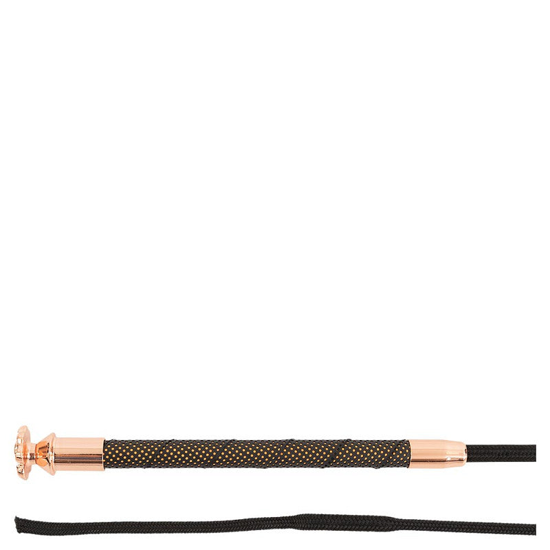 Dressage whip Flower grip design 90cm