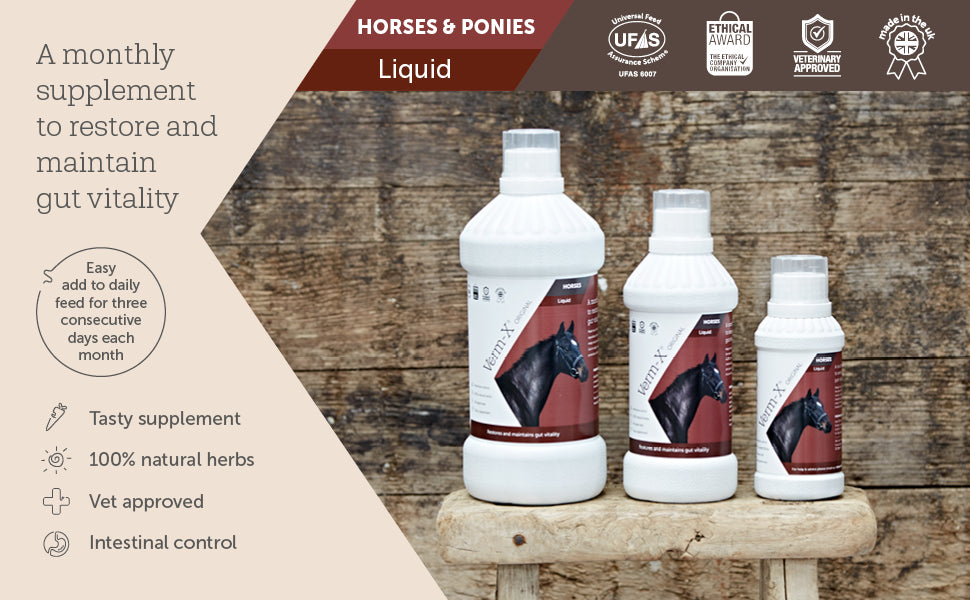 VERM X LIQUID FOR HORSES 250ML