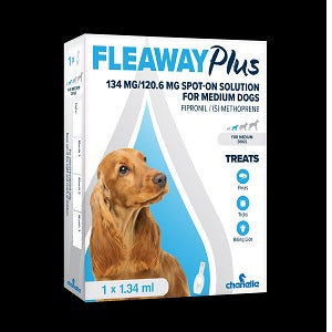 Fleaway plus medium dog 1 pipette