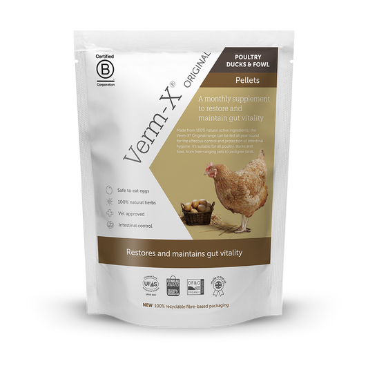 Verm X original pellets for poultry ducks & fowl 250g