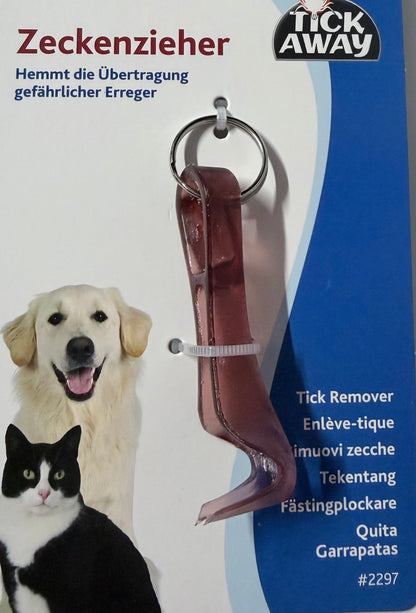 Trixie Tick Remover plastic Tweezers 6.5cm