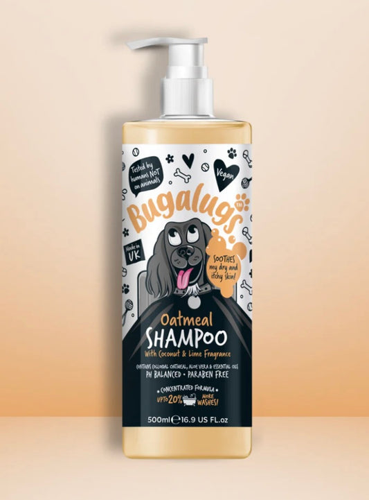 Bugalugs Oatmeal & Aloe Shampoo 500ml