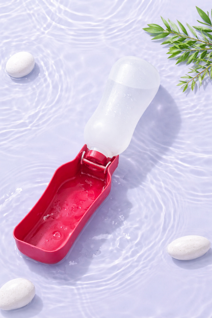 Trixie Travel water bottle with bowl 250ml