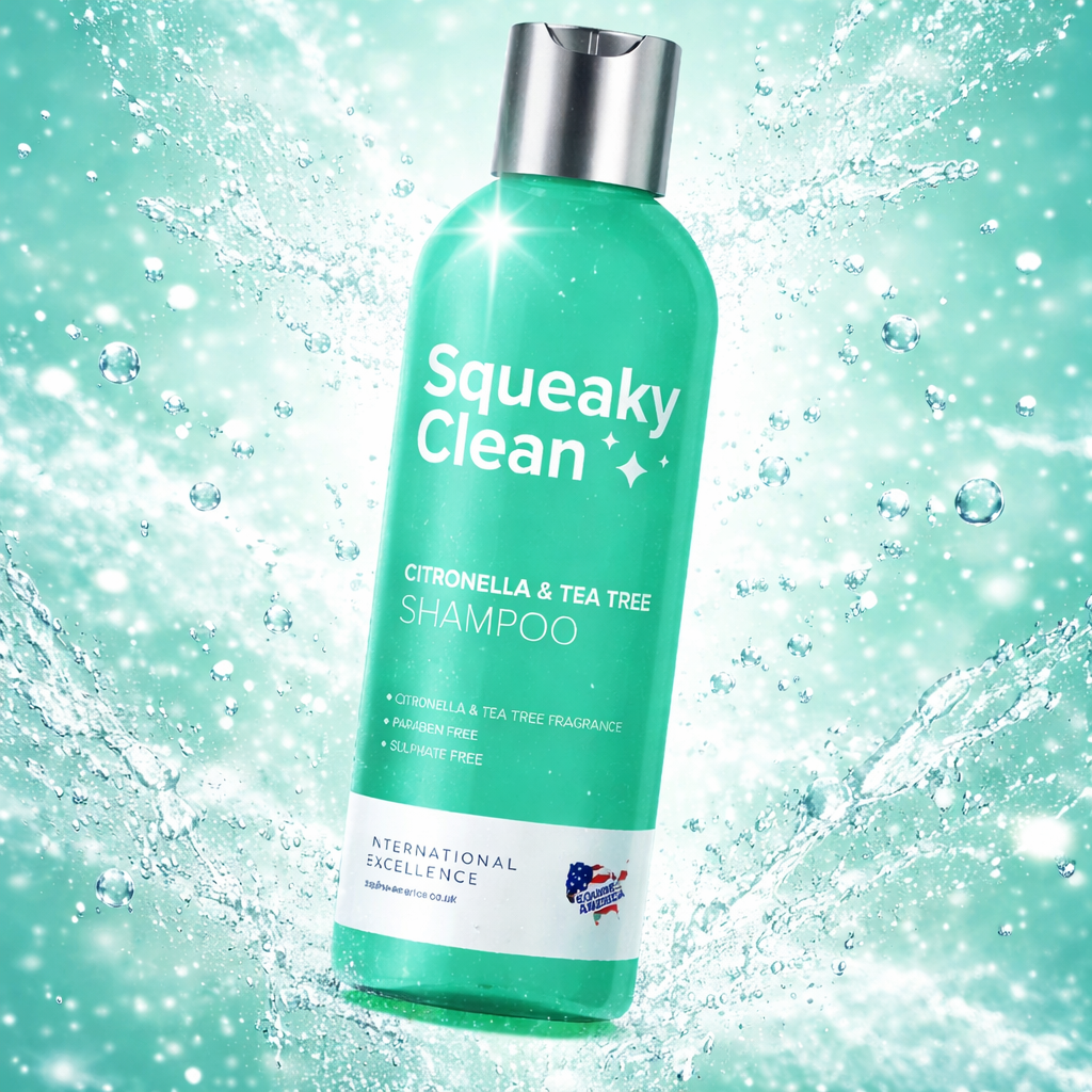 Squeaky Clean Citronella & Tea Tree Fragranced Shampoo