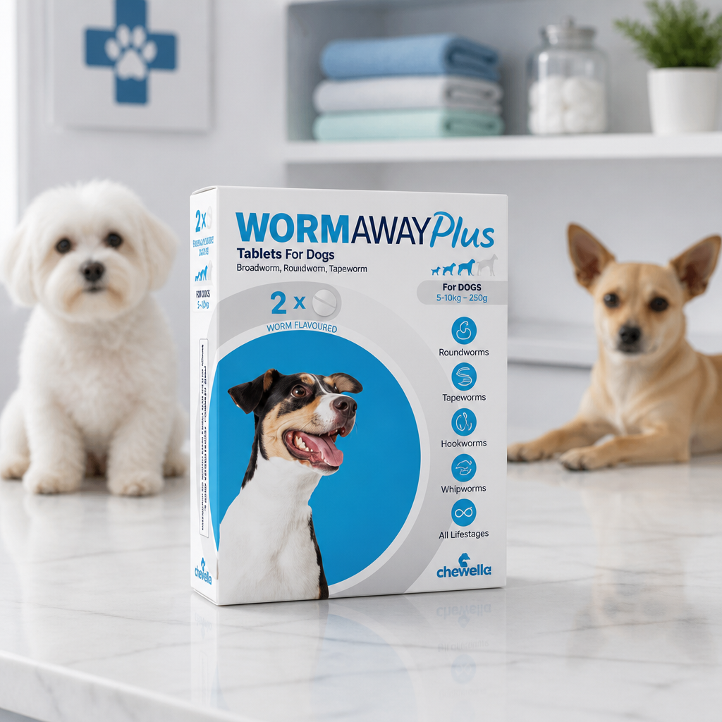 Wormaway plus medium dog