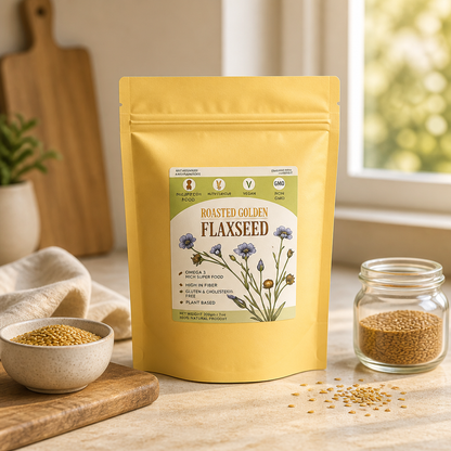 Roasted Golden Flaxseed 425g