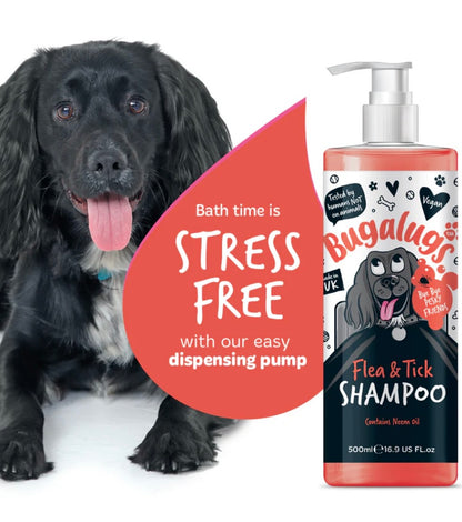 Bugalugs flea & tick shampoo 500ml