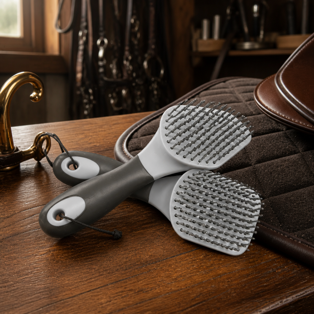 Premiere tail brush soft grip