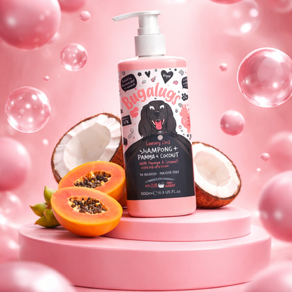 Bugalugs shampoo & conditioner papaya & coconut 500ml