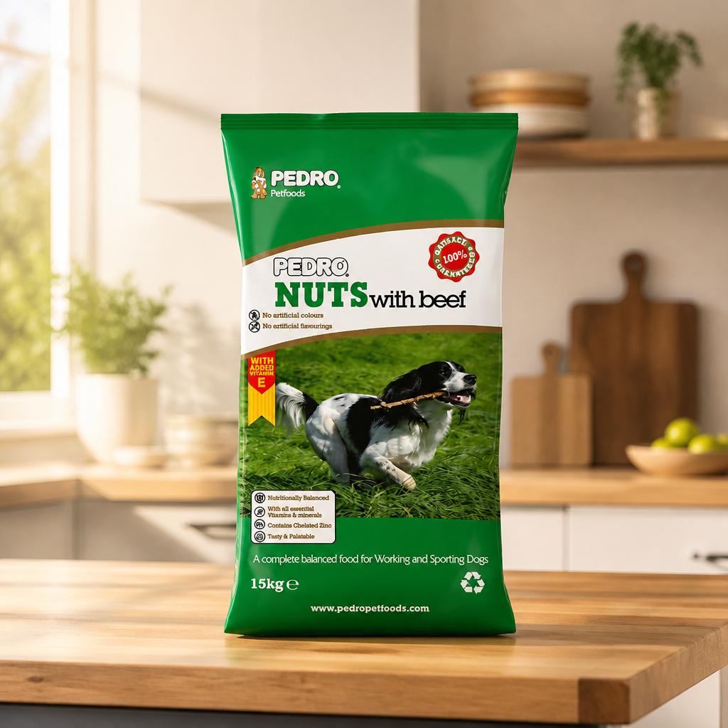 Pedro Dog Nuts with Beef 15kg