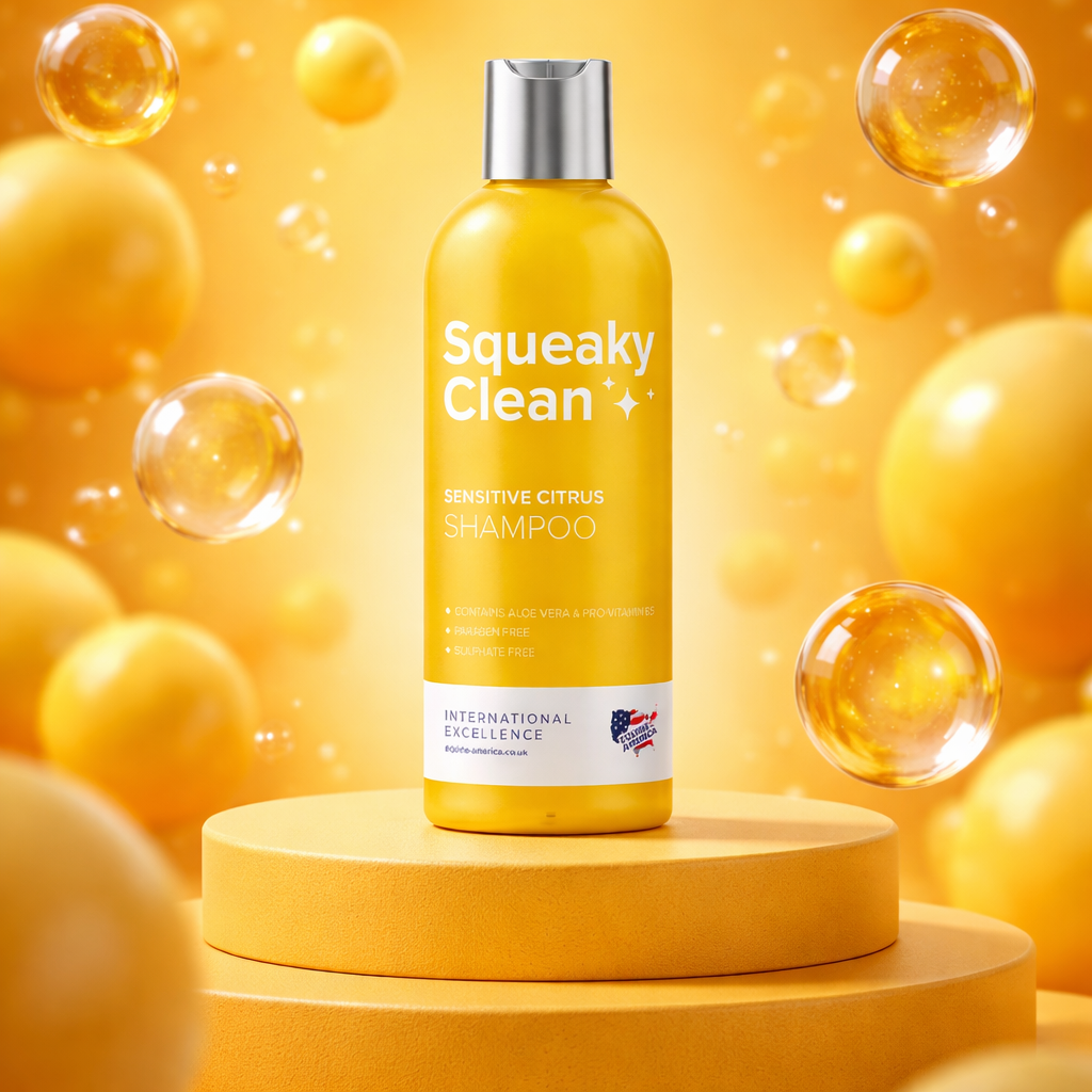 Squeaky Clean Sensitive Citrus Shampoo 1 Litre