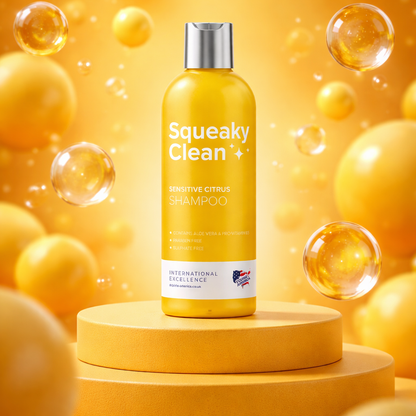 Squeaky Clean Sensitive Citrus Shampoo 1 Litre