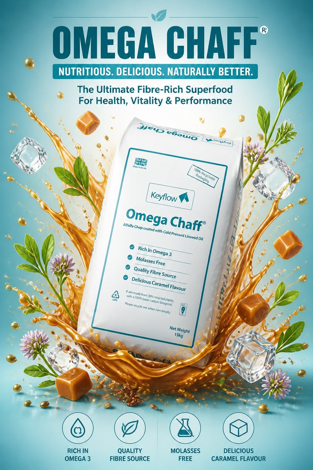 KEYFLOW OMEGA CHAFF**PRE-ORDER ONLY**USE DUBLIN HORSESHOW CODE FOR DISCOUNT**