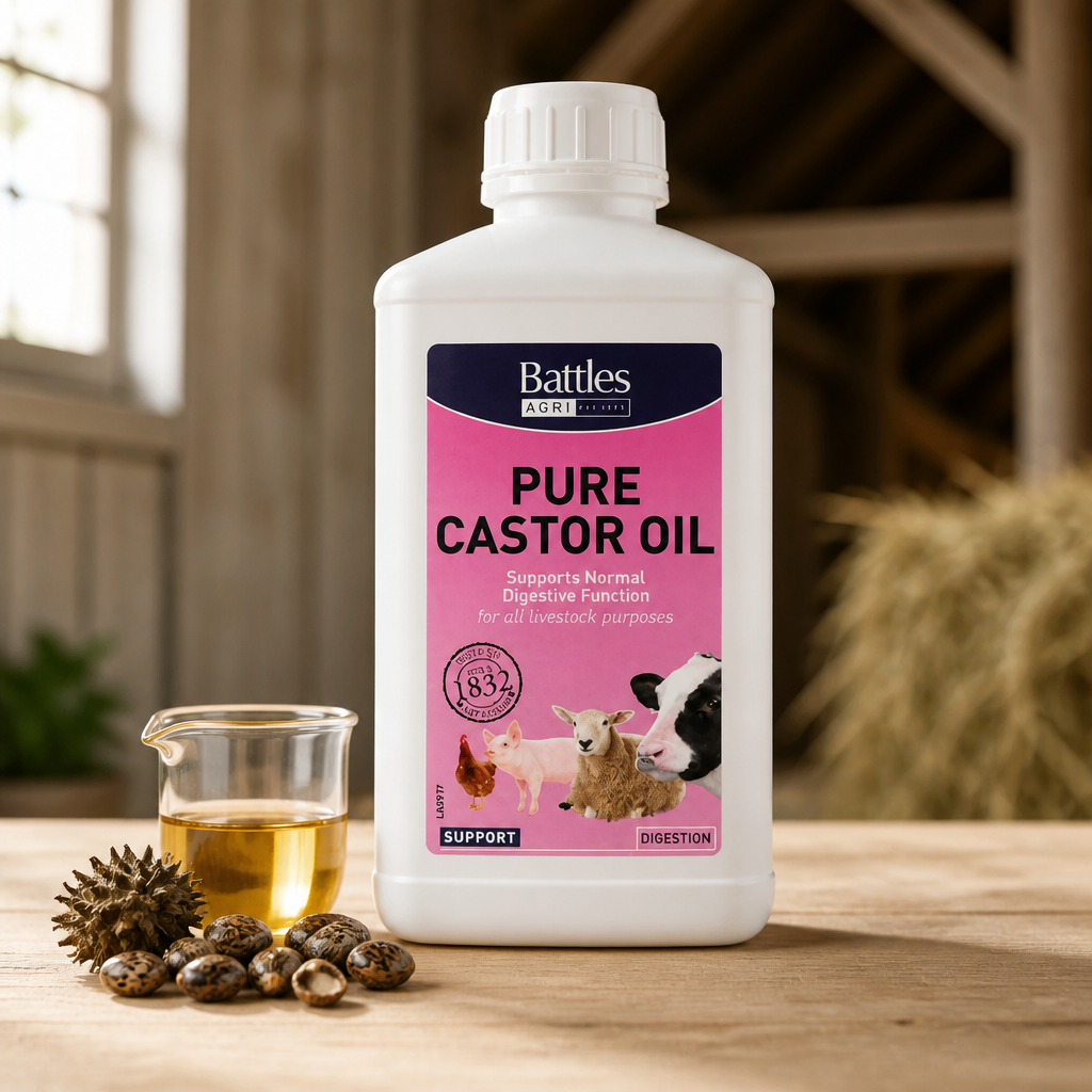 Battles Pure Castor Oil 500ml