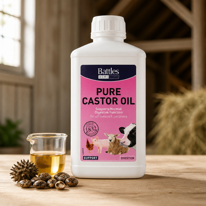 Battles Pure Castor Oil 500ml