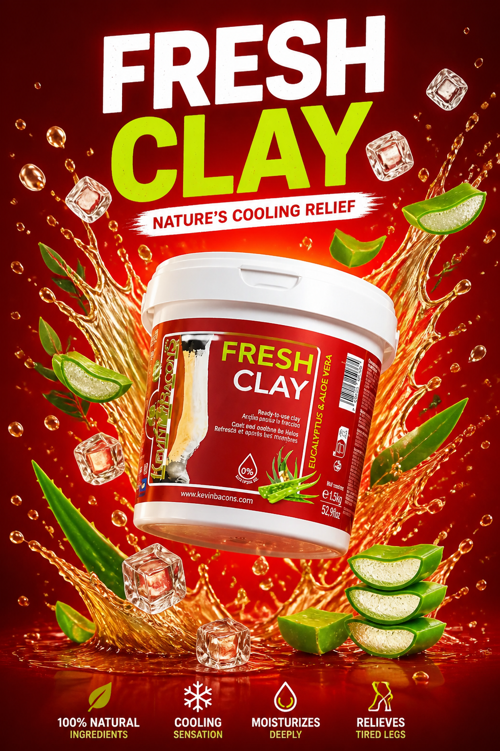 Kevin Bacons Fresh Clay 1.5kg