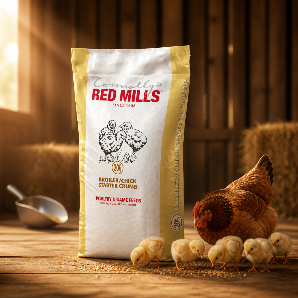 Broiler chick crumb 20%  5kg  Redmills
