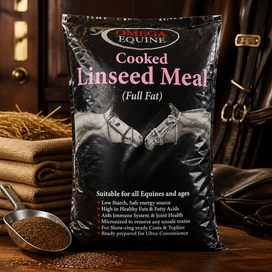 Omega Equine Linseed Meal 20kg (full fat)