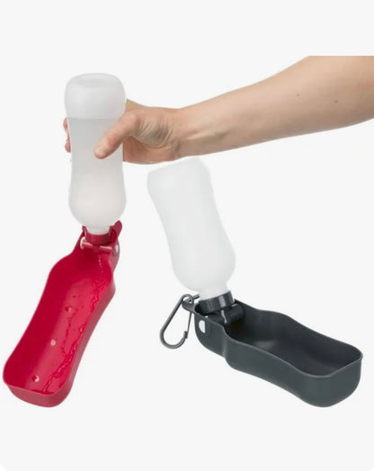 Trixie Travel water bottle with bowl 250ml