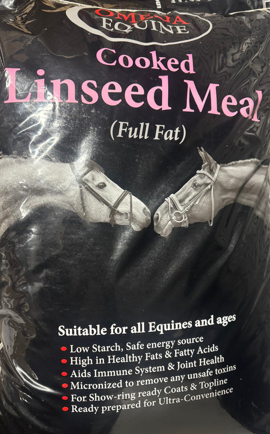Omega Equine Linseed Meal 20kg (full fat)