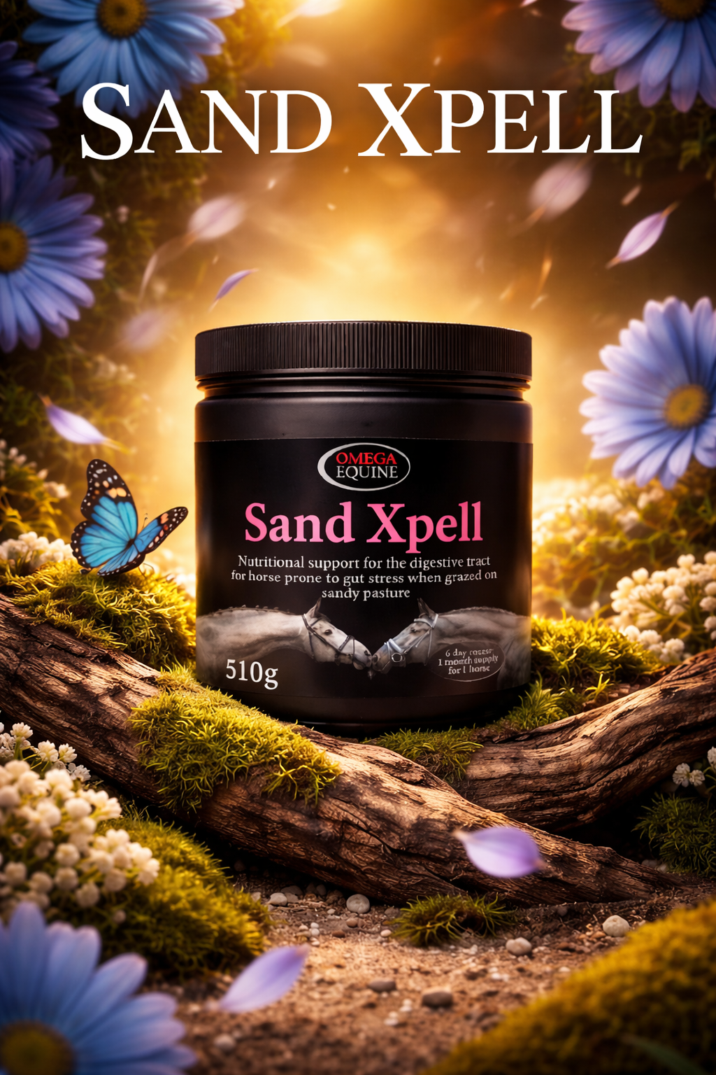 Omega Equine Sand Xpell 510g