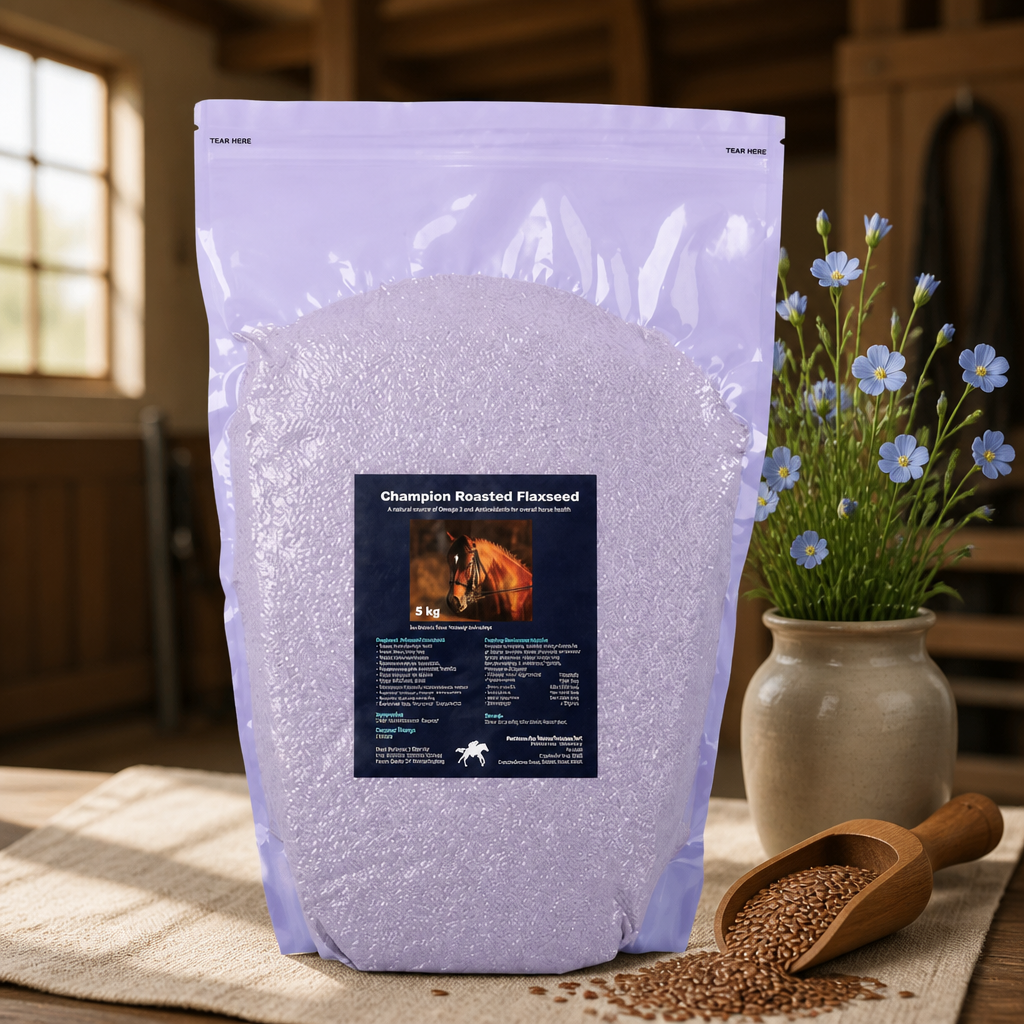Champion Roasted Equine Flaxseed 5kg