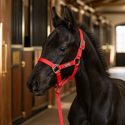 Brisk Foal Halter with small lead rope