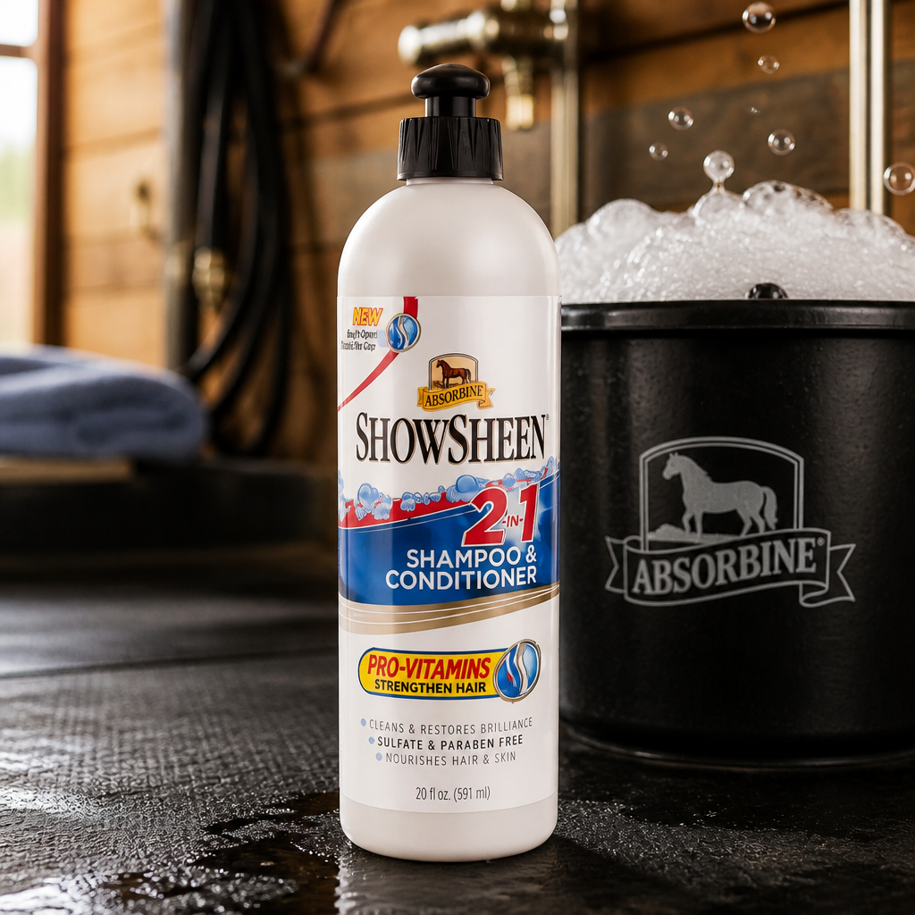 Absorbine 2-in-1 Showsheen Shampoo 591ml