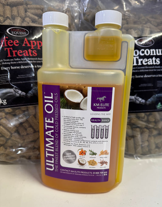 KM Elite Ultimate Oil 1litre (Rice bran oil)