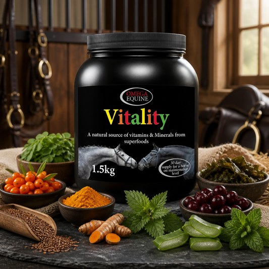 Omega Equine Vitality 1.5kg