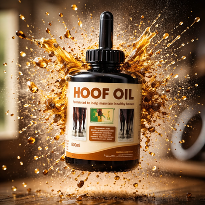 Hoof Oil & Brush 800ml  TRM