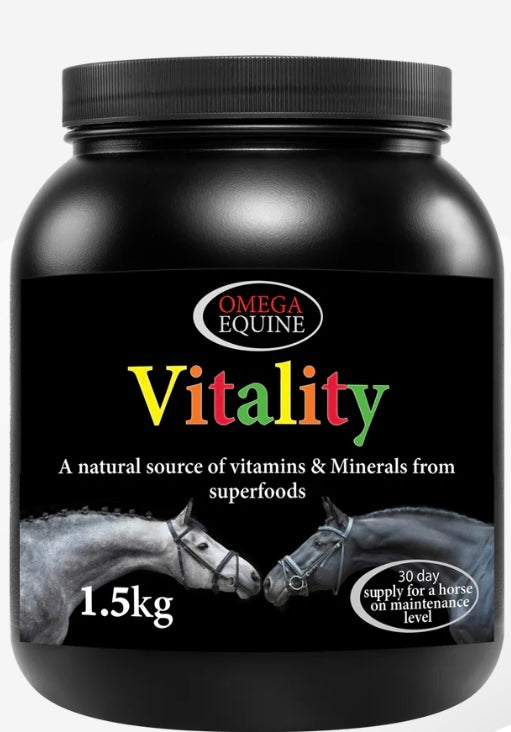 Omega Equine Vitality 1.5kg