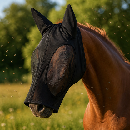 BR Fly Mask Guard ( Black)