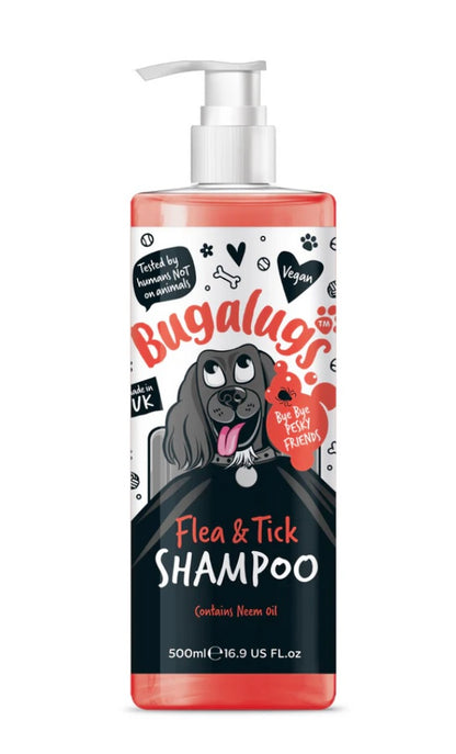 Bugalugs flea & tick shampoo 500ml